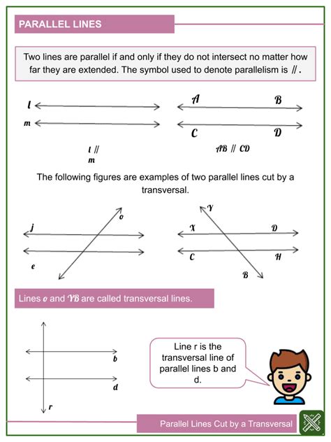 parallel lines and transversals worksheet #17